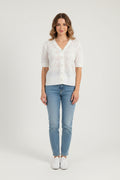 Cardigan pizzo
