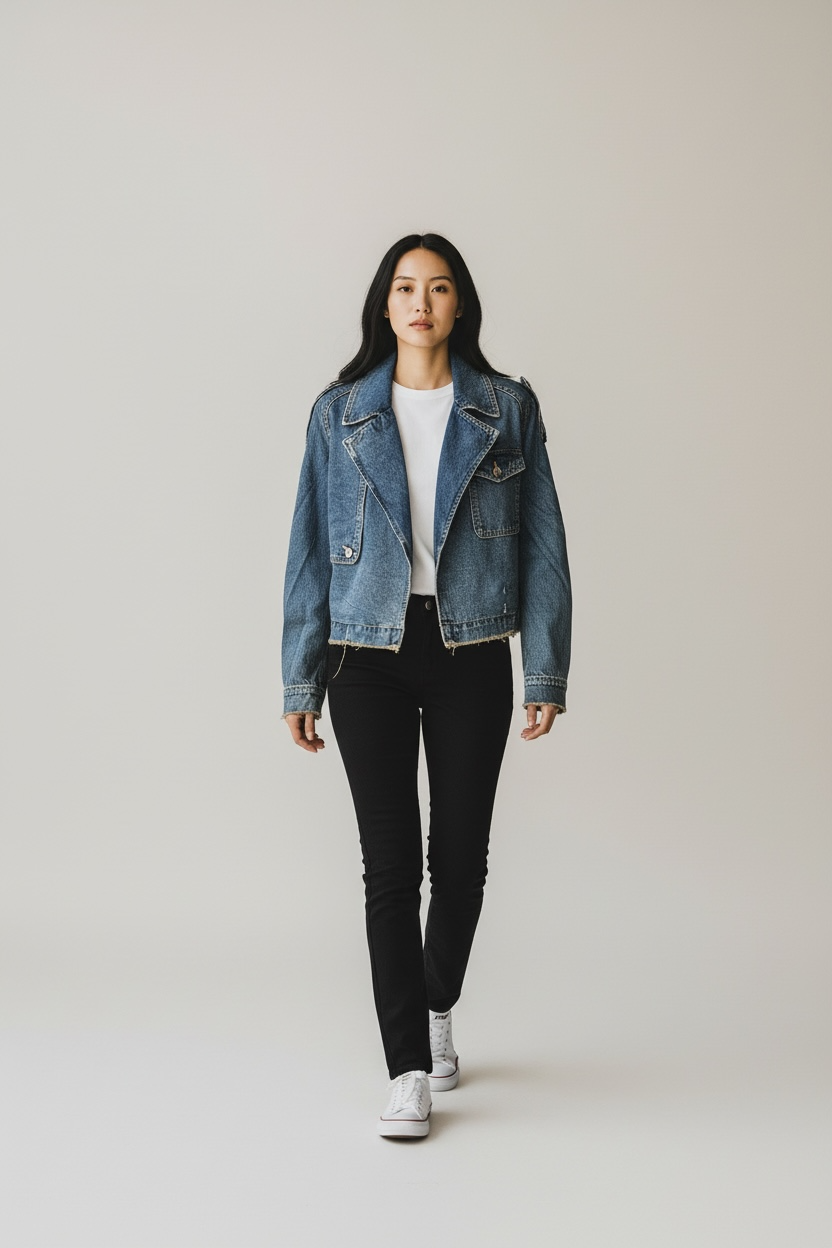 Trench jeans