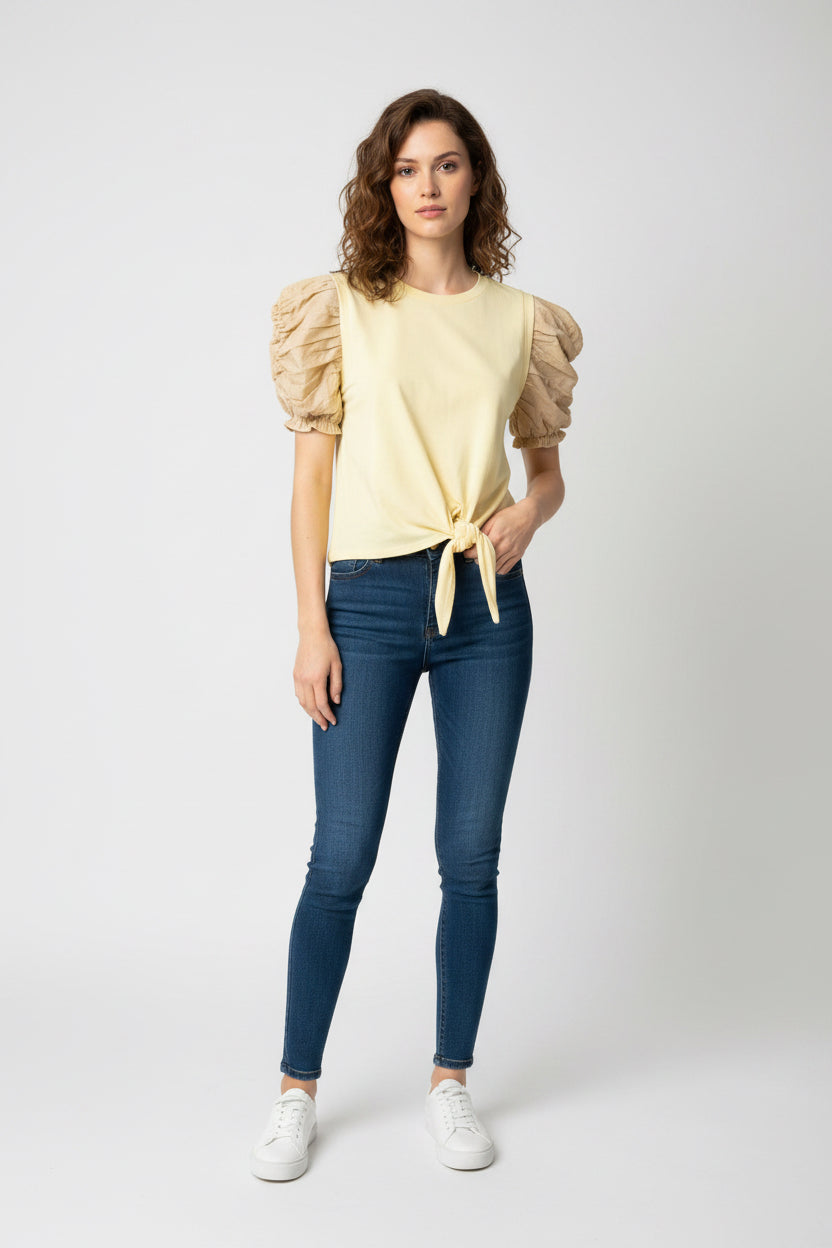 T-shirt nodo