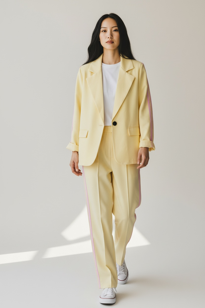 Tailleur righe