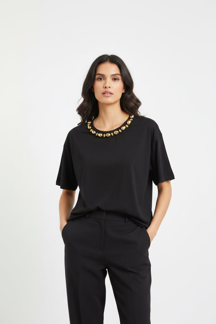 T-shirt collana