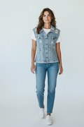 Gilè jeans