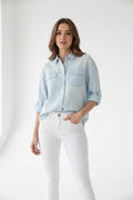 Camicia jeans brillo
