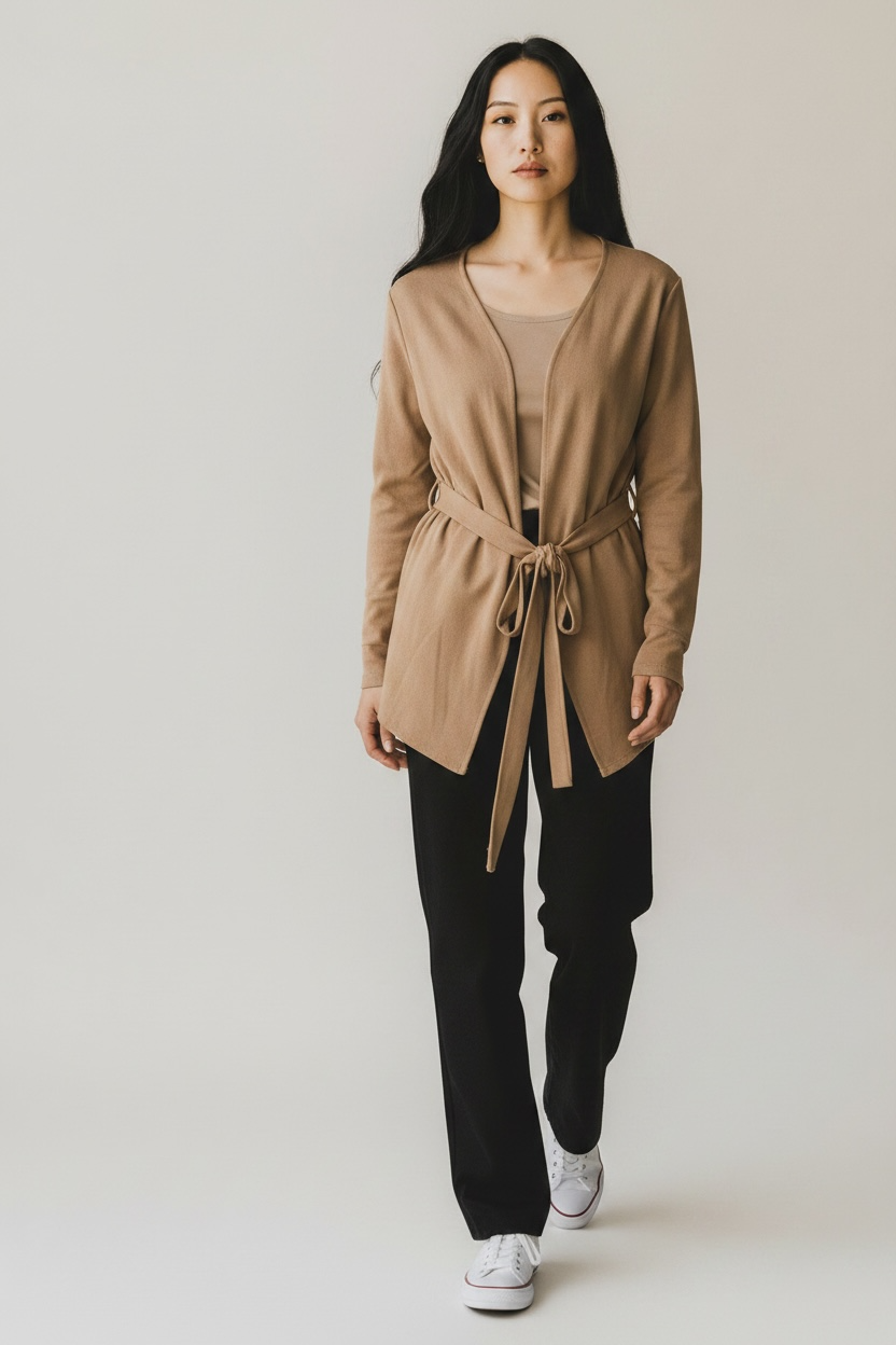 Cardigan frange