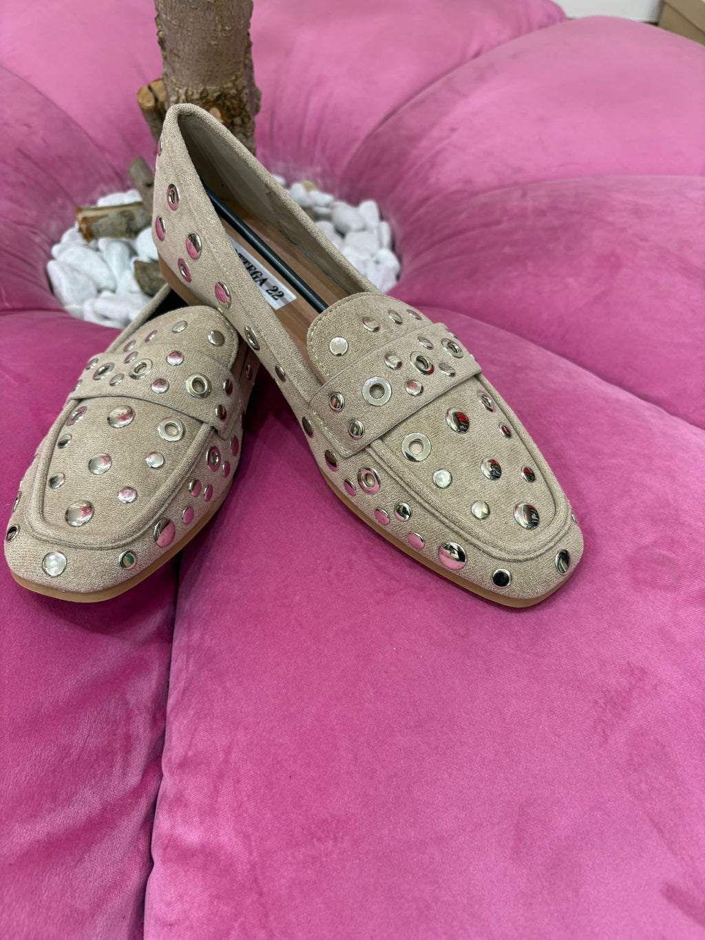 Mocassino Borchie