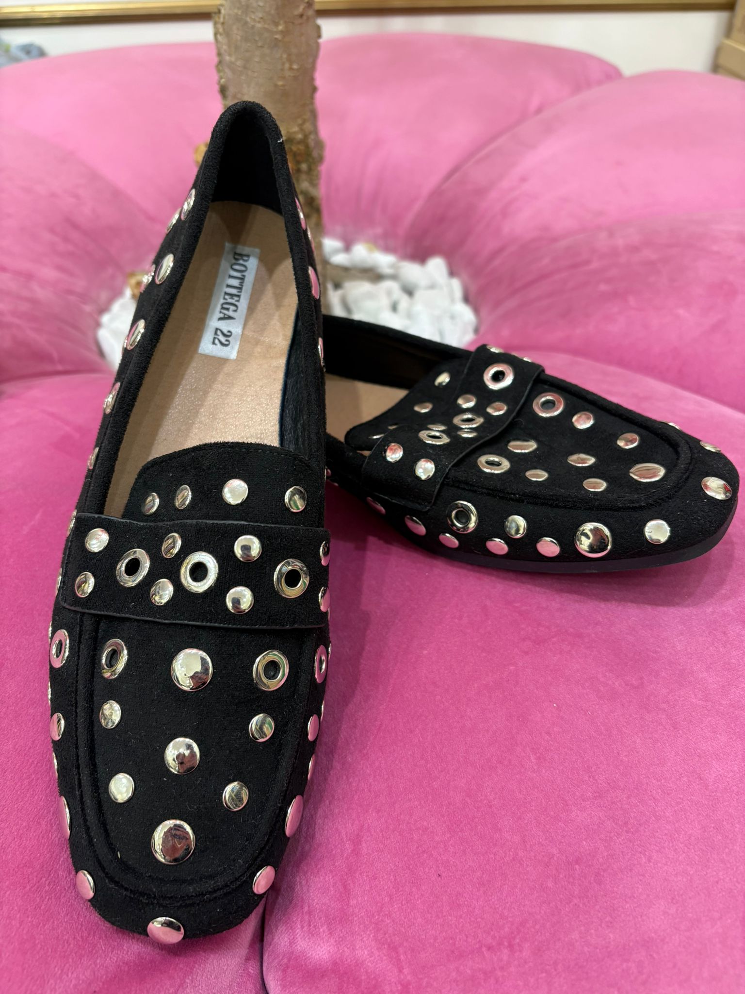 Mocassino Borchie