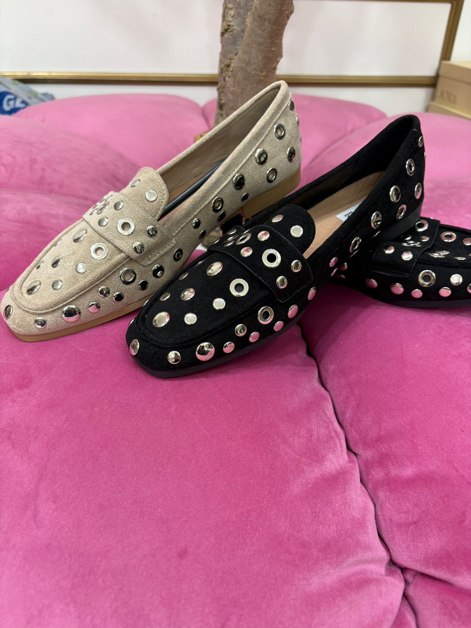 Mocassino Borchie